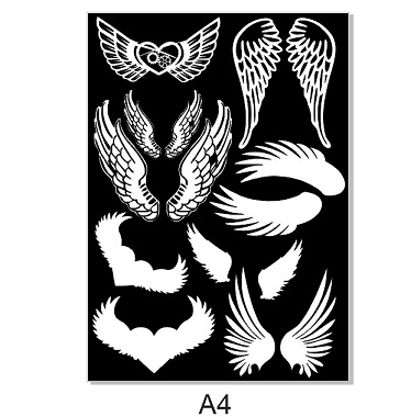 wings,Angel,A4. Min buy 3